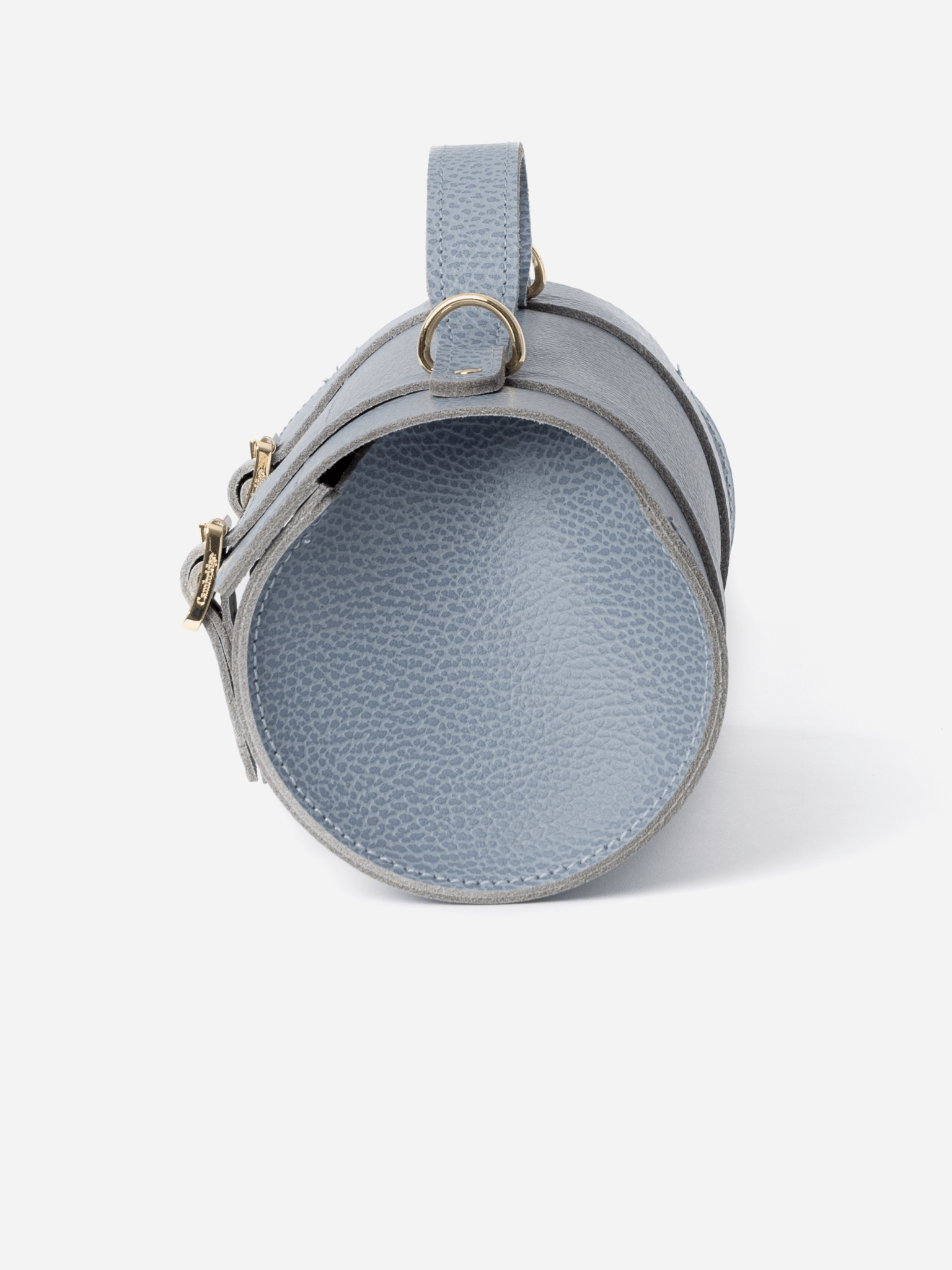 The Bowls Bag - French Grey Celtic Grain - The Cambridge Satchel Co.