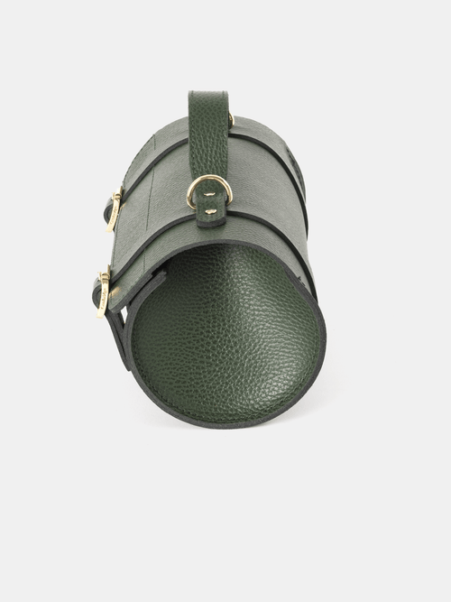 The Bowls Bag - Racing Green Celtic Grain - Cambridge Satchel