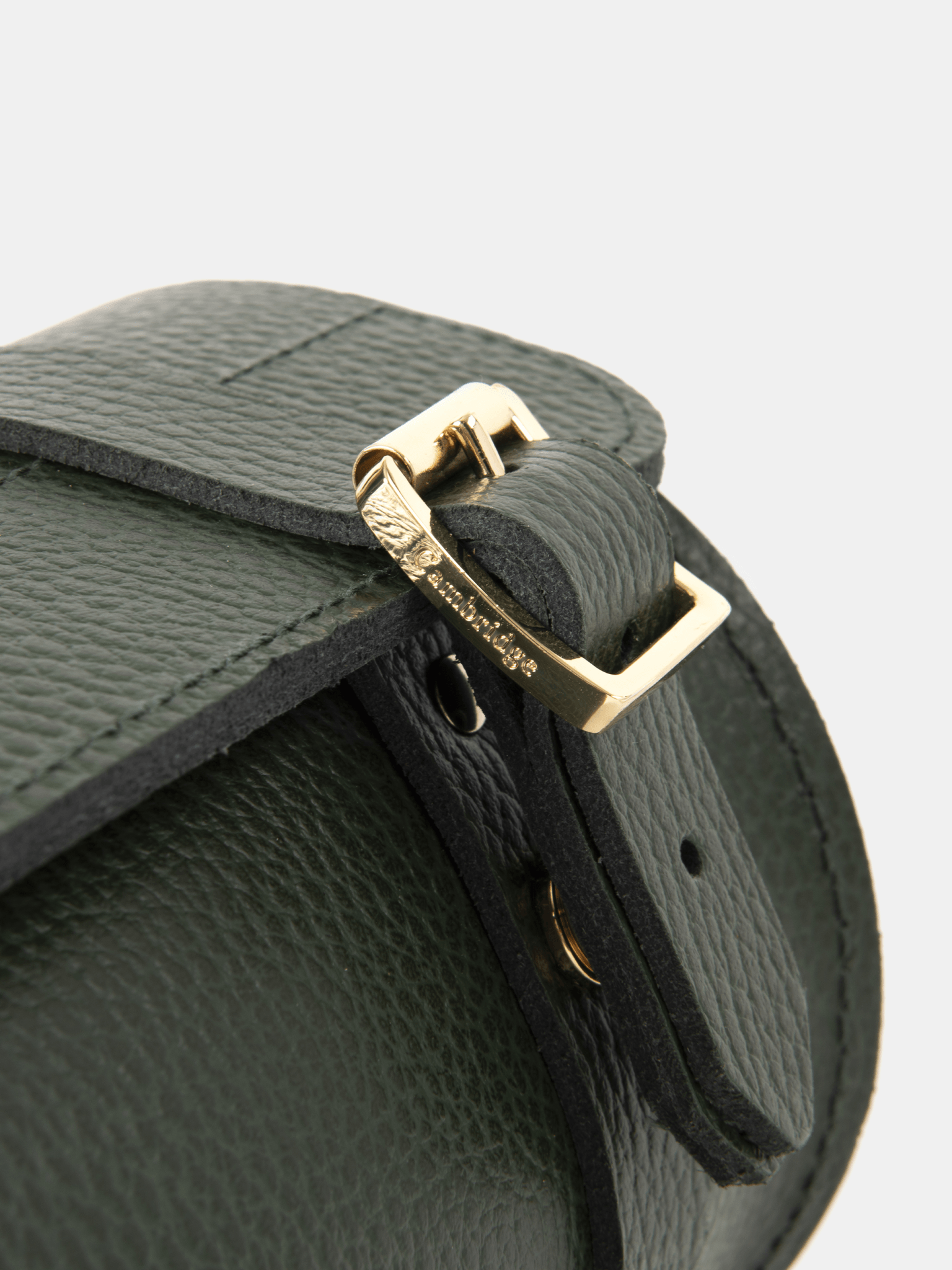 The Bowls Bag - Racing Green Celtic Grain - Cambridge Satchel