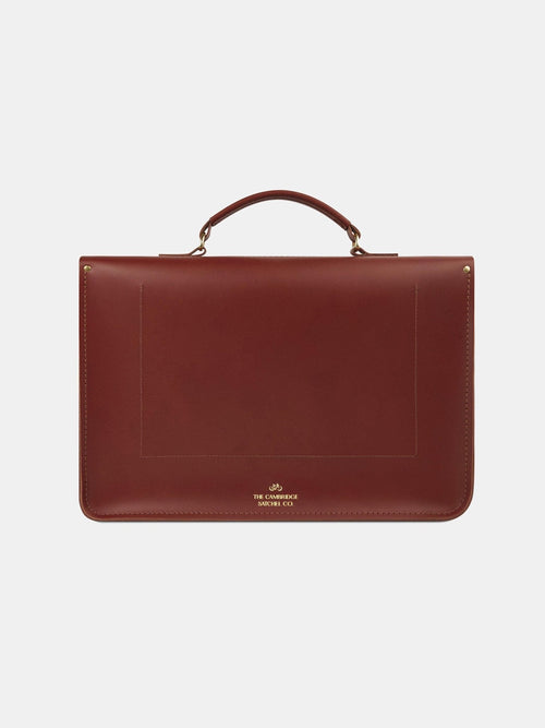 The Briefcase - Brandy - The Cambridge Satchel Co.
