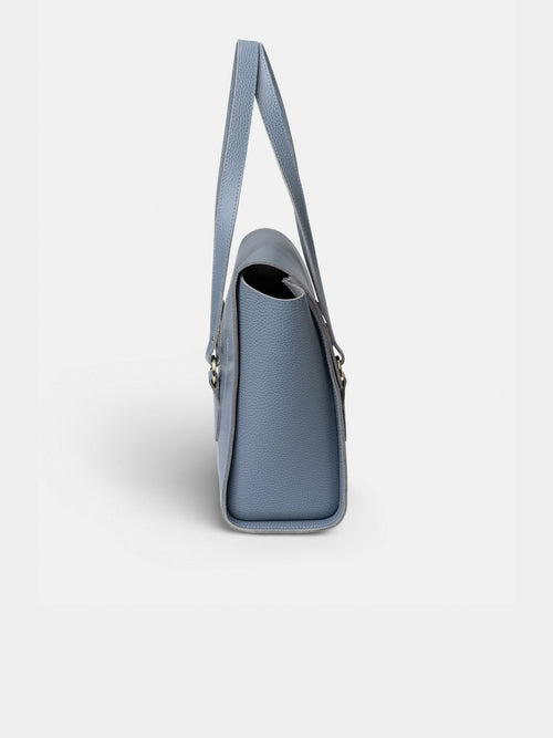 The Emily - French Grey Celtic Grain - Cambridge Satchel