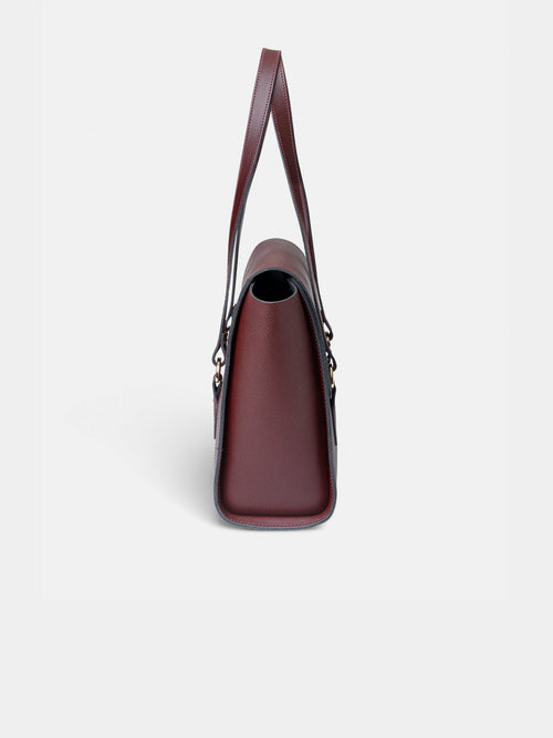 The Emily - Oxblood Saffiano - Cambridge Satchel