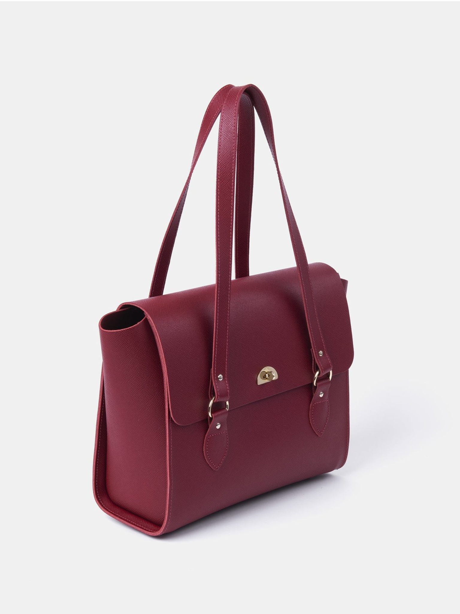 The Emily - Red Saffiano