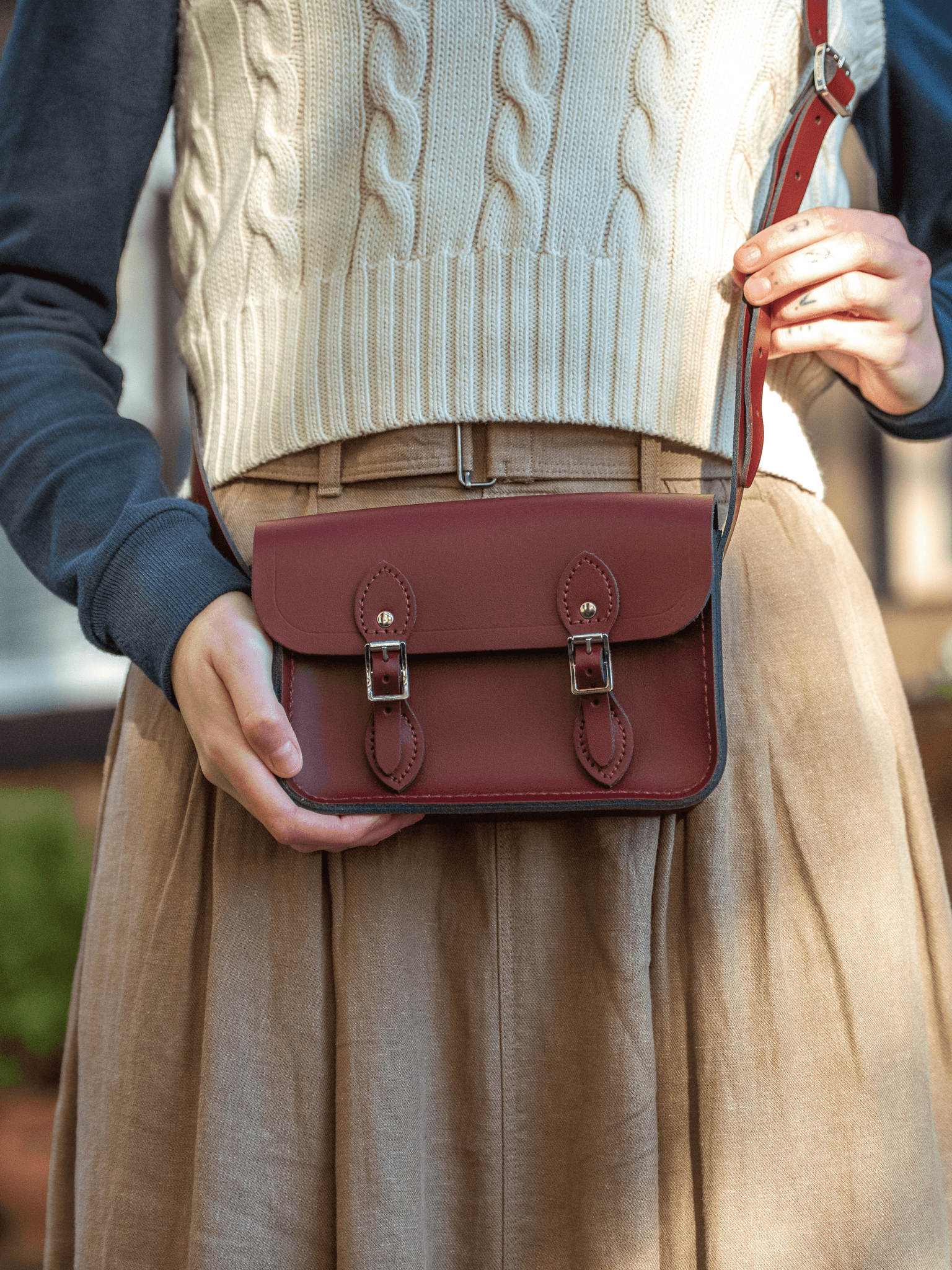 The Little One - Oxblood - Cambridge Satchel