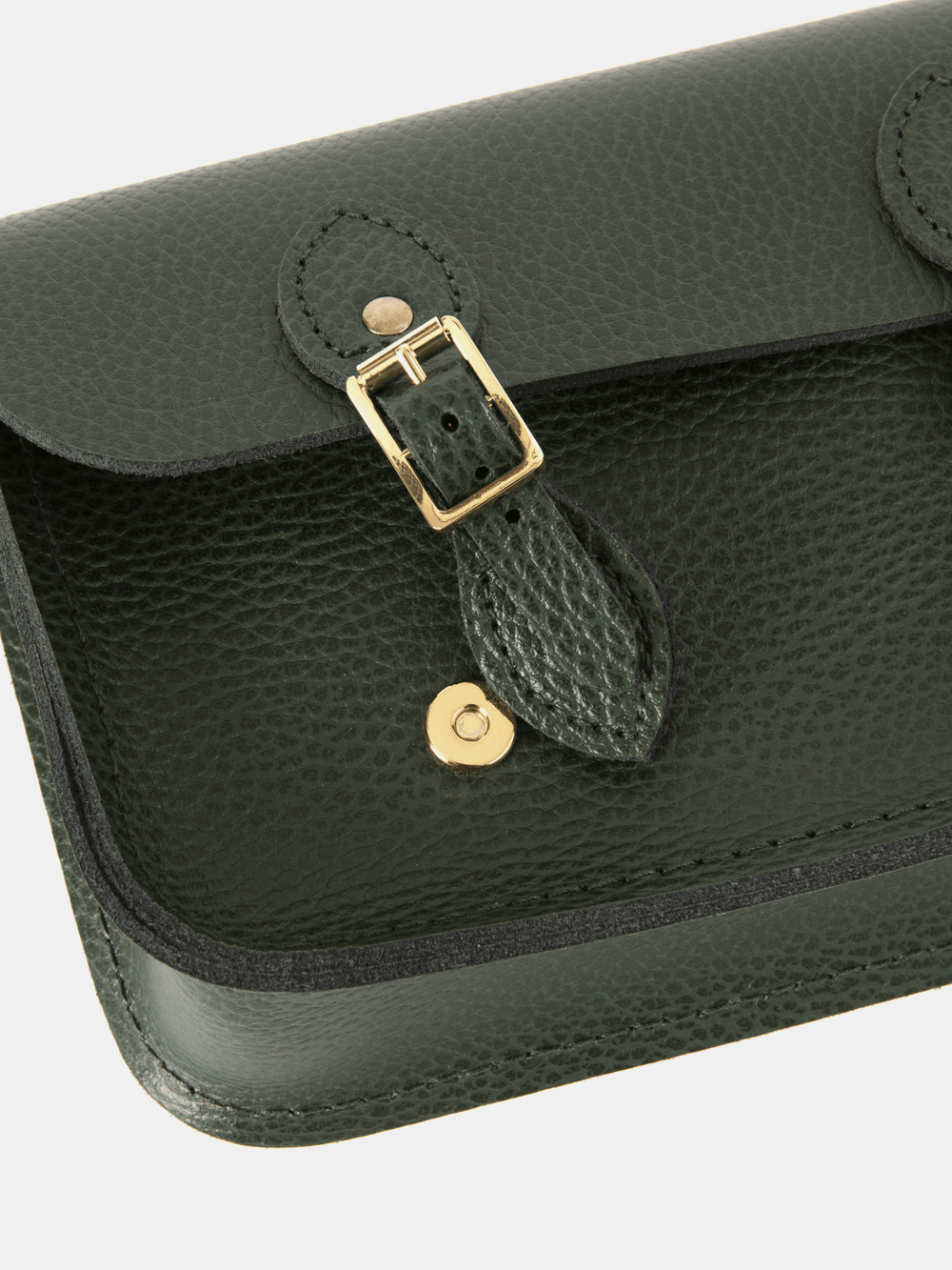 The Little One - Racing Green Celtic Grain - Cambridge Satchel