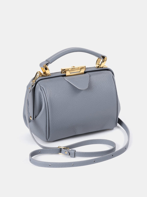 The Mini Sophie - French Grey Calf Grain