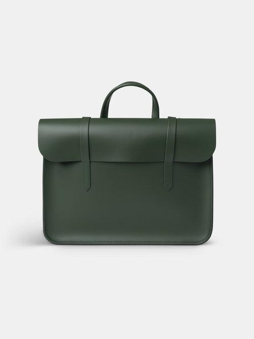 The Music Case - Racing Green - The Cambridge Satchel Company UK Store