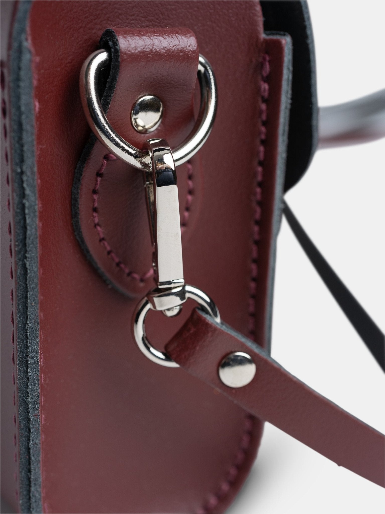 The Pushlock - Oxblood - The Cambridge Satchel Company UK Store