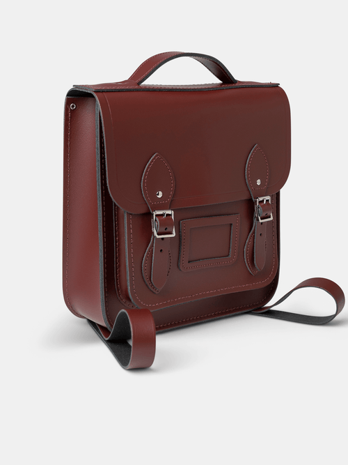 The Small Portrait Backpack - Oxblood - Cambridge Satchel