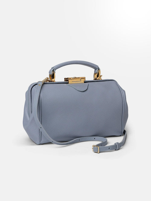 The Sophie - French Grey Calf Grain - Cambridge Satchel