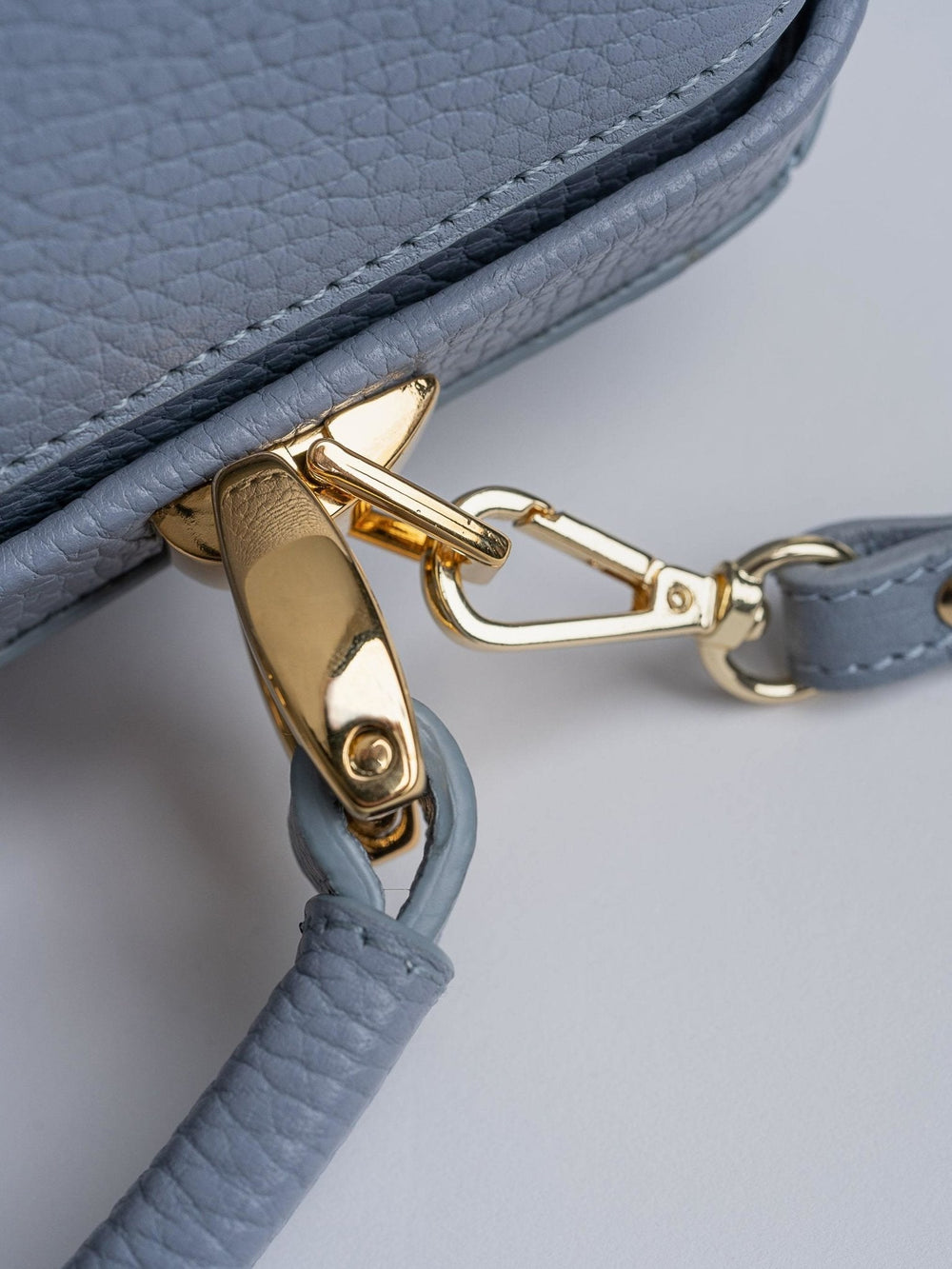 The Sophie - French Grey Calf Grain - Cambridge Satchel