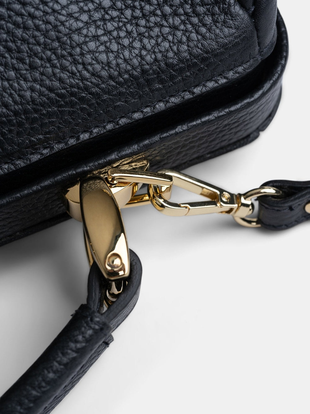 The Sophie - Midnight Black Calf Grain - Cambridge Satchel