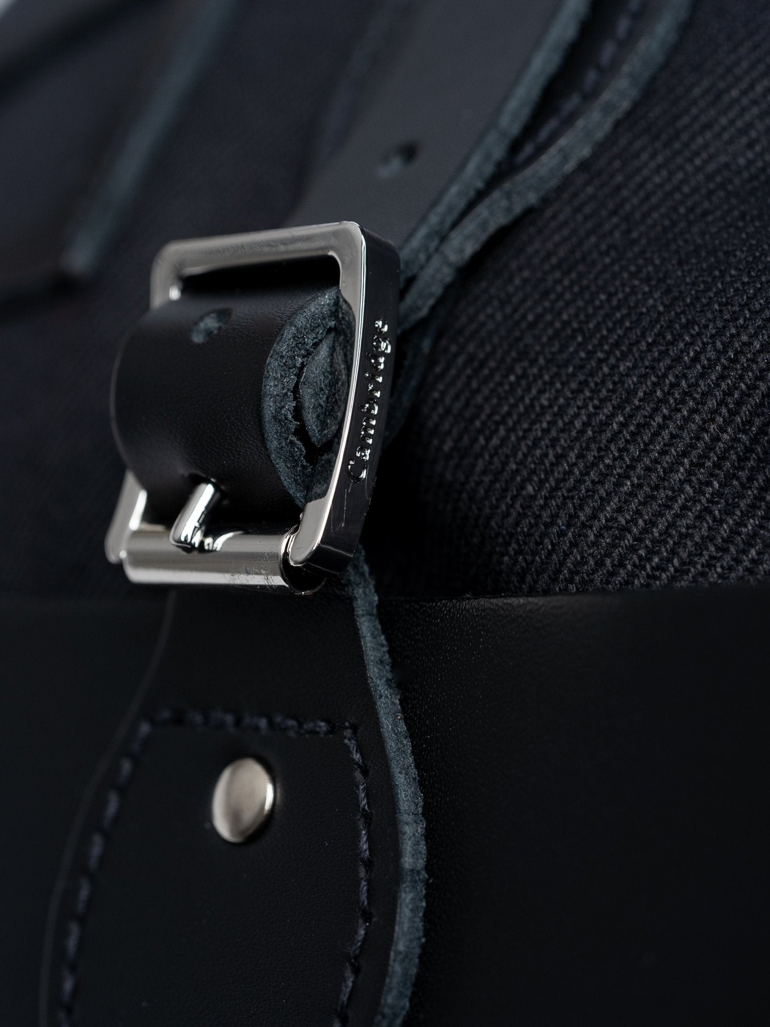 The Steamer Backpack - Black - Cambridge Satchel