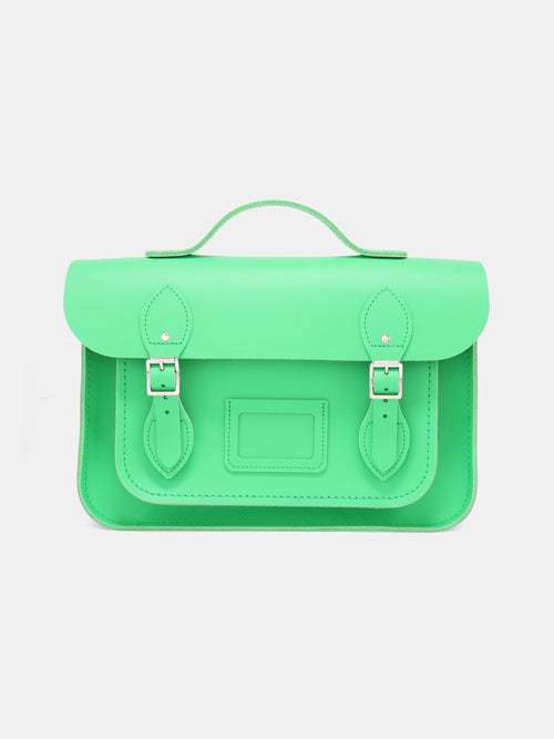 The 13 Inch Batchel - Bright Green