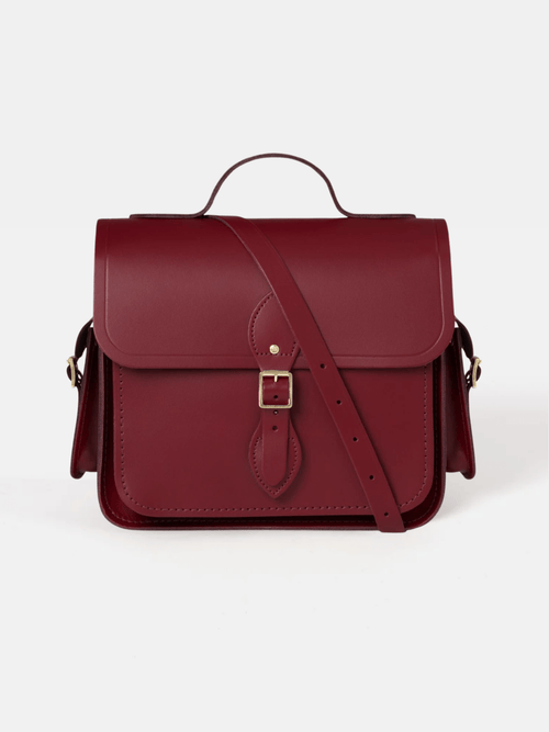 The Large Traveller - Rhubarb Red - The Cambridge Satchel Company EU Store