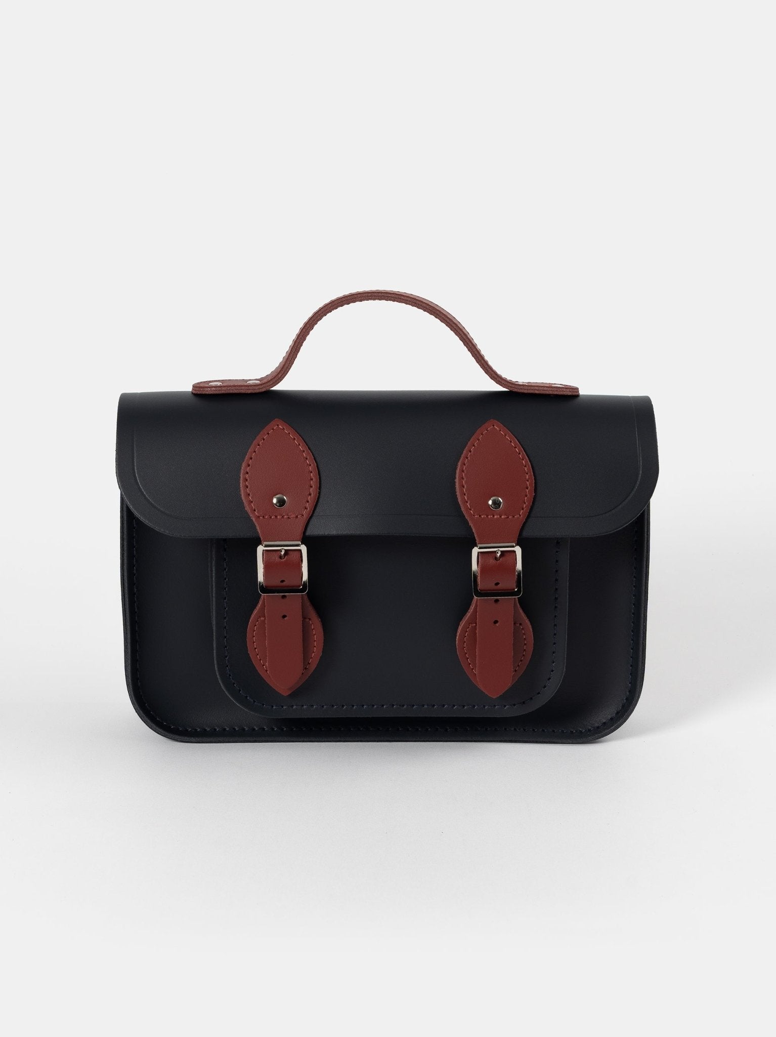 11 Inch Batchel - Navy & Red - The Cambridge Satchel Company EU Store