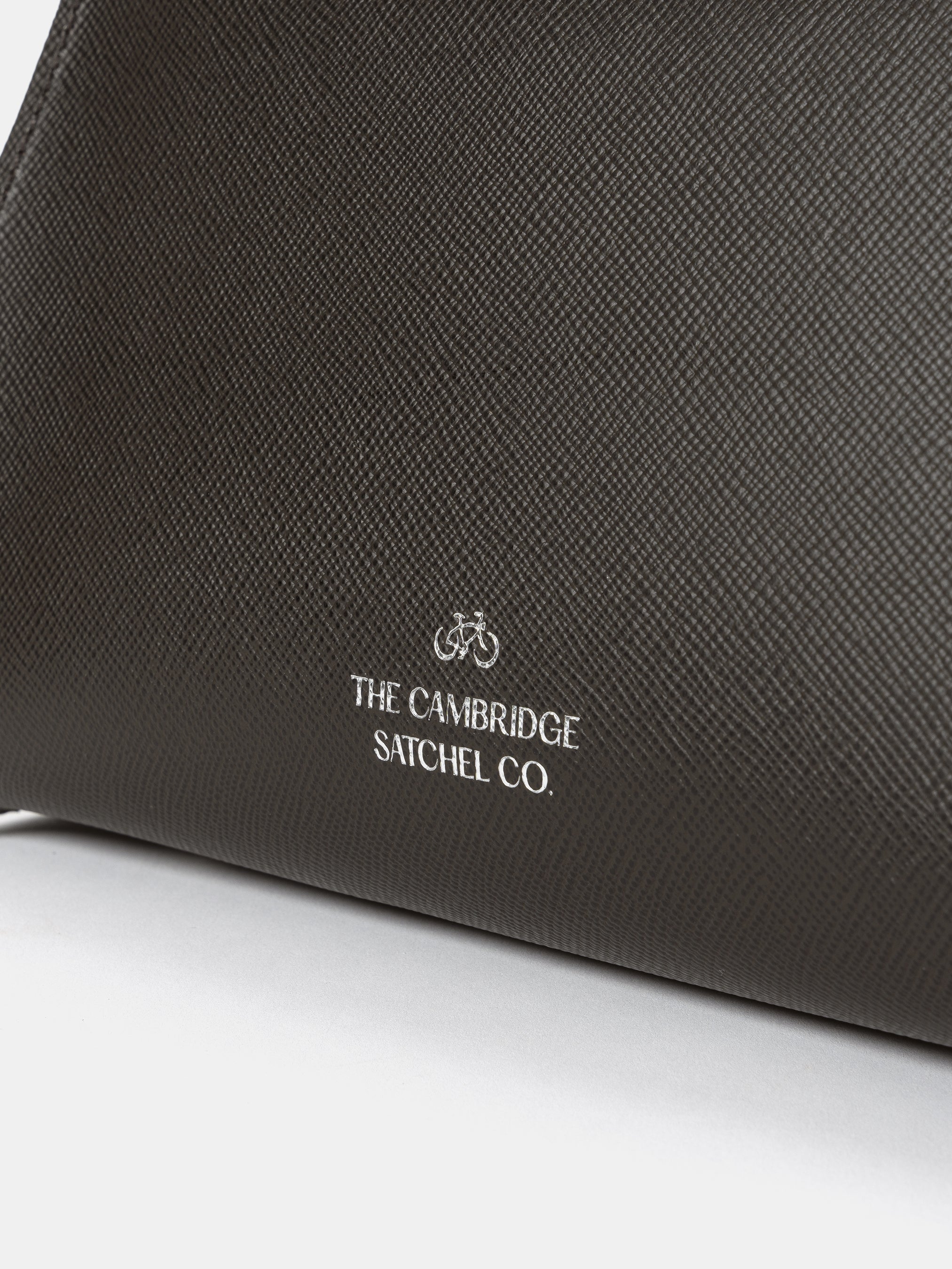 The Daisy -  Dark Brown Saffiano