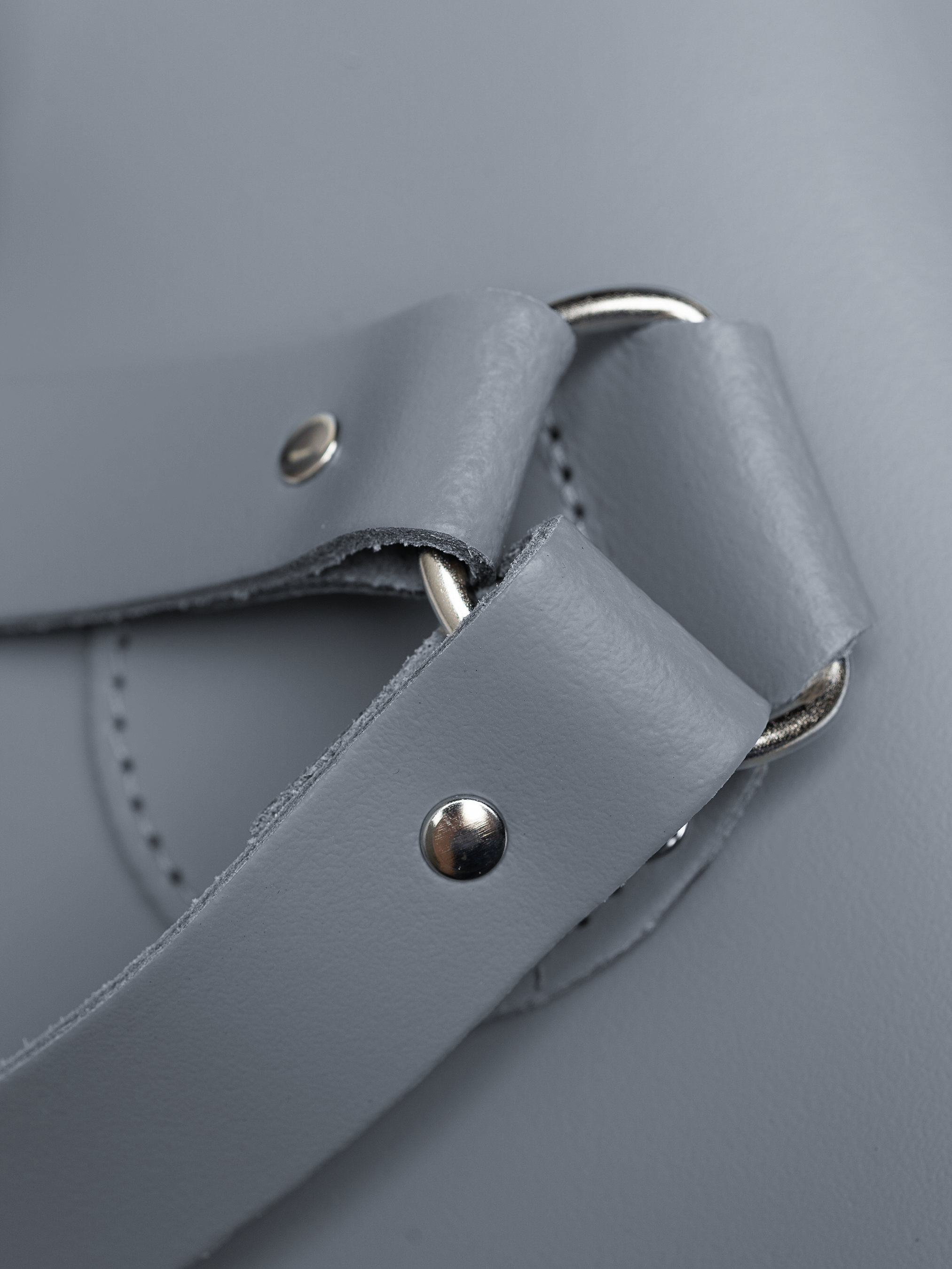 The Small Portrait Backpack -  French Grey