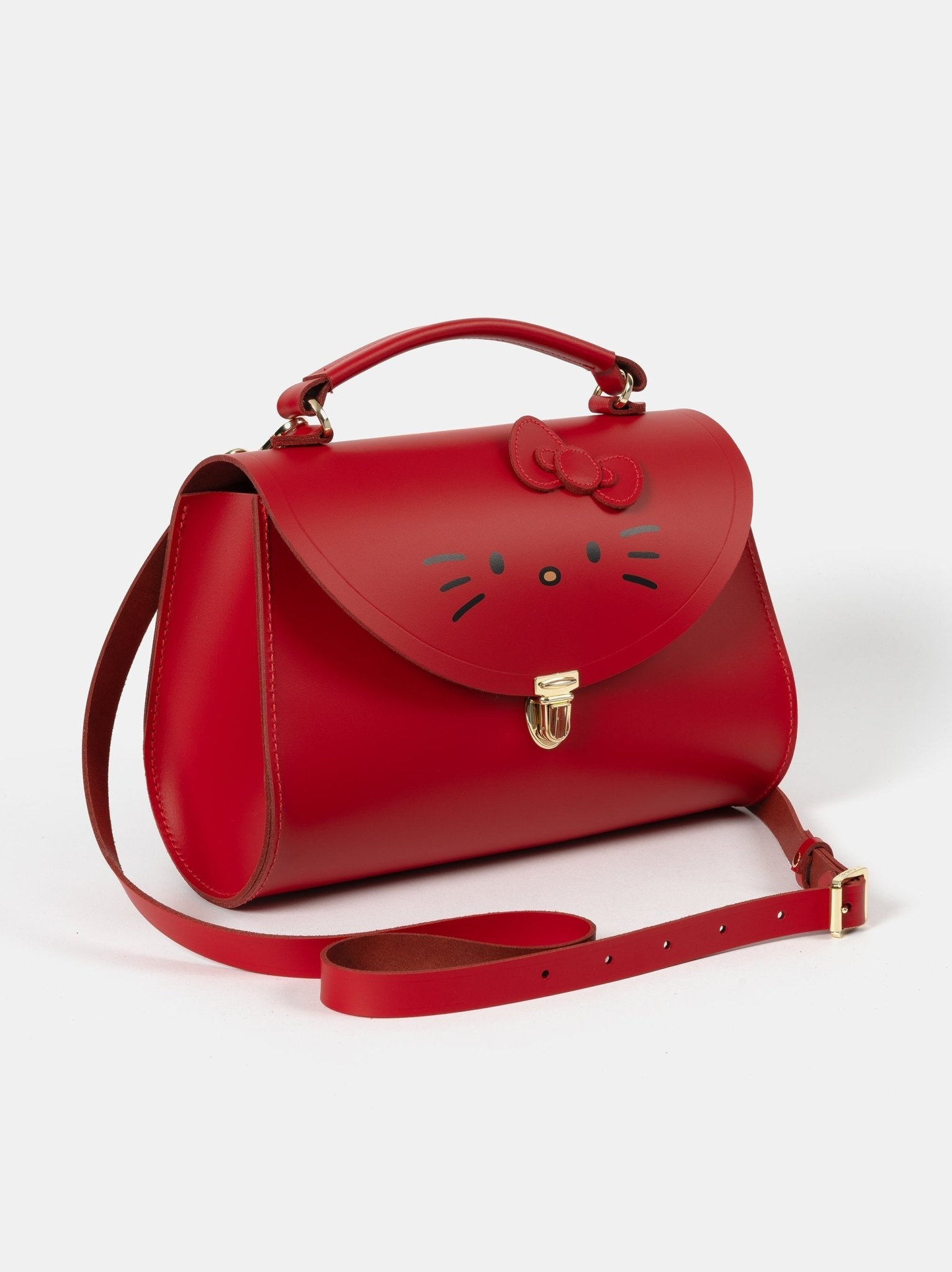 The Hello Kitty Poppy Bag - Red - The Cambridge Satchel Company EU Store