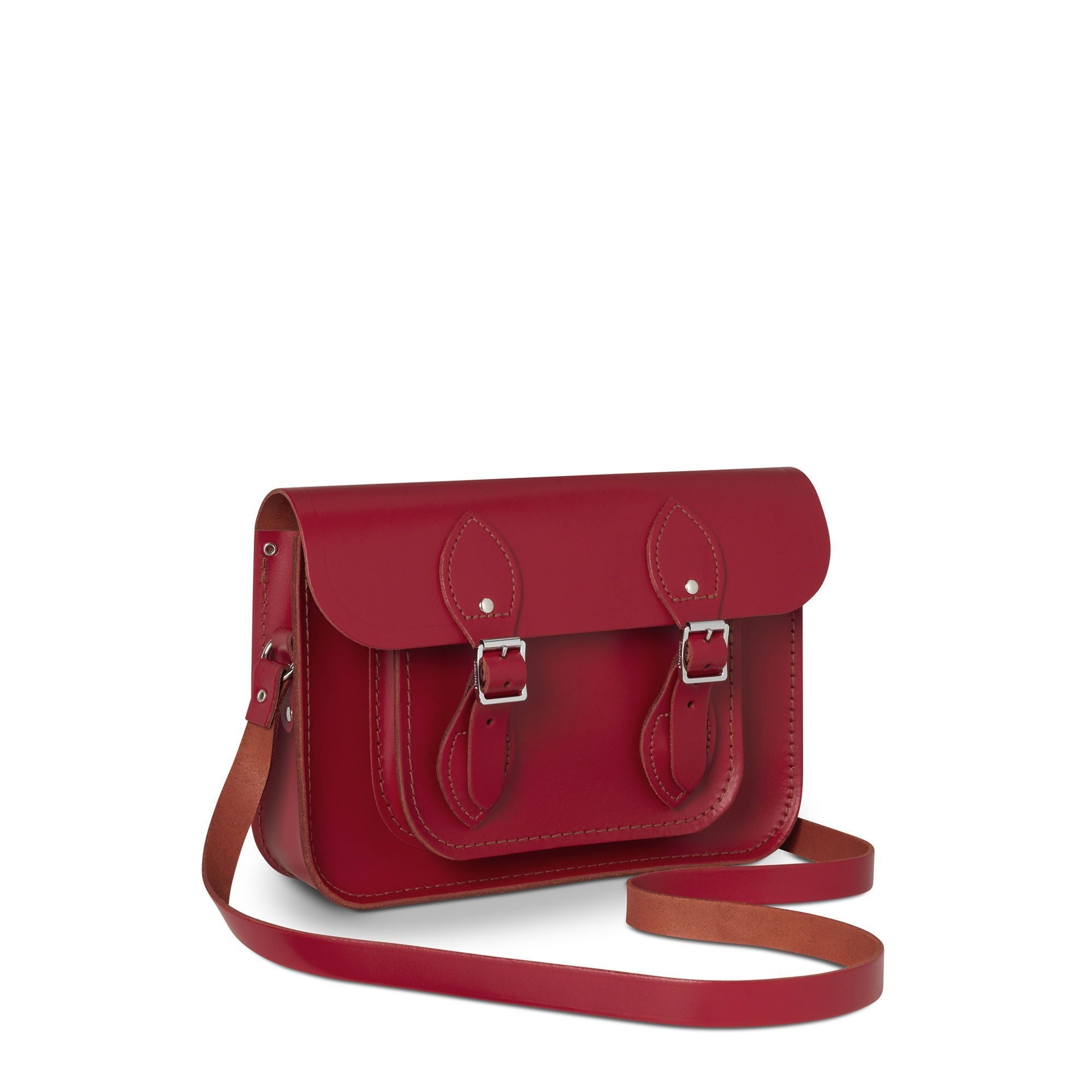 Red Cambridge Satchel Leather Cambridge Satchel Bag