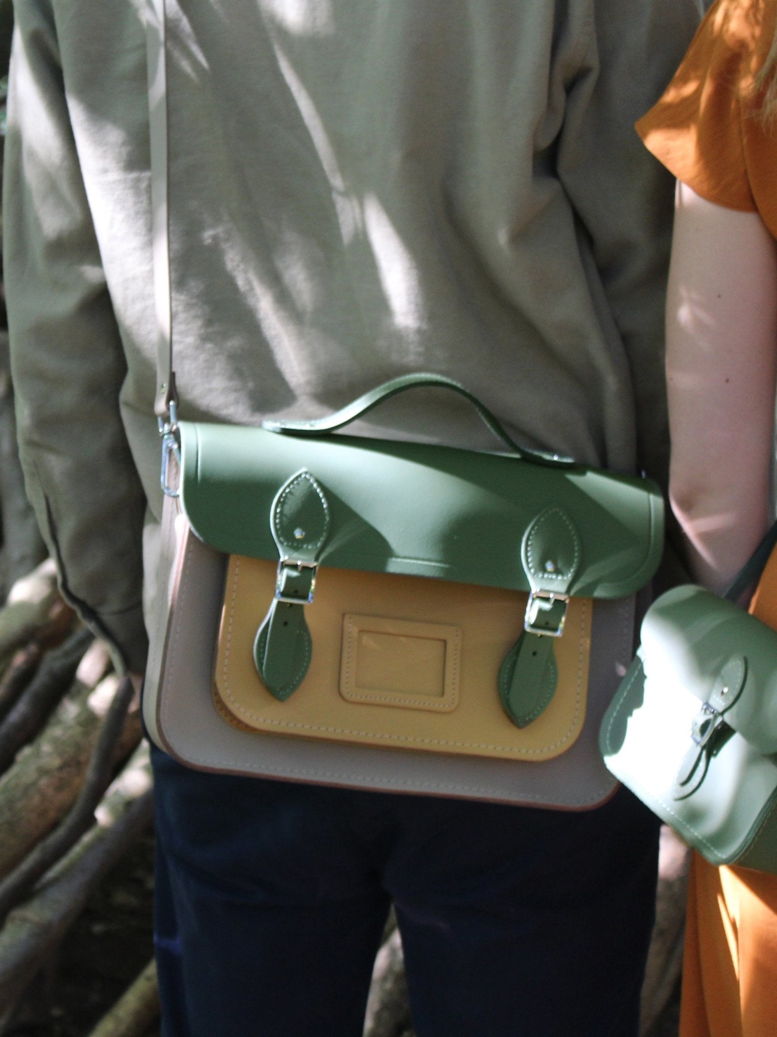 The 13 Inch Batchel - Bracken Matte, Smoulder Matte & Mushroom Matte - The Cambridge Satchel Company EU Store