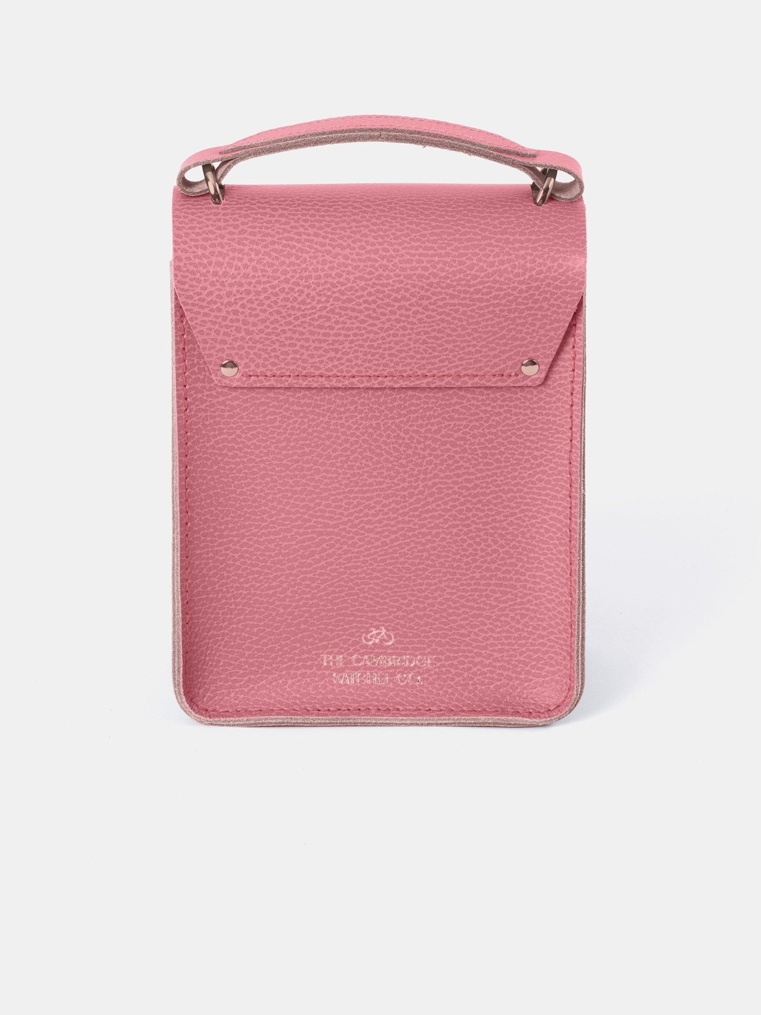 The Binocular Bag - Rose Matte Celtic Grain - The Cambridge Satchel Company EU Store