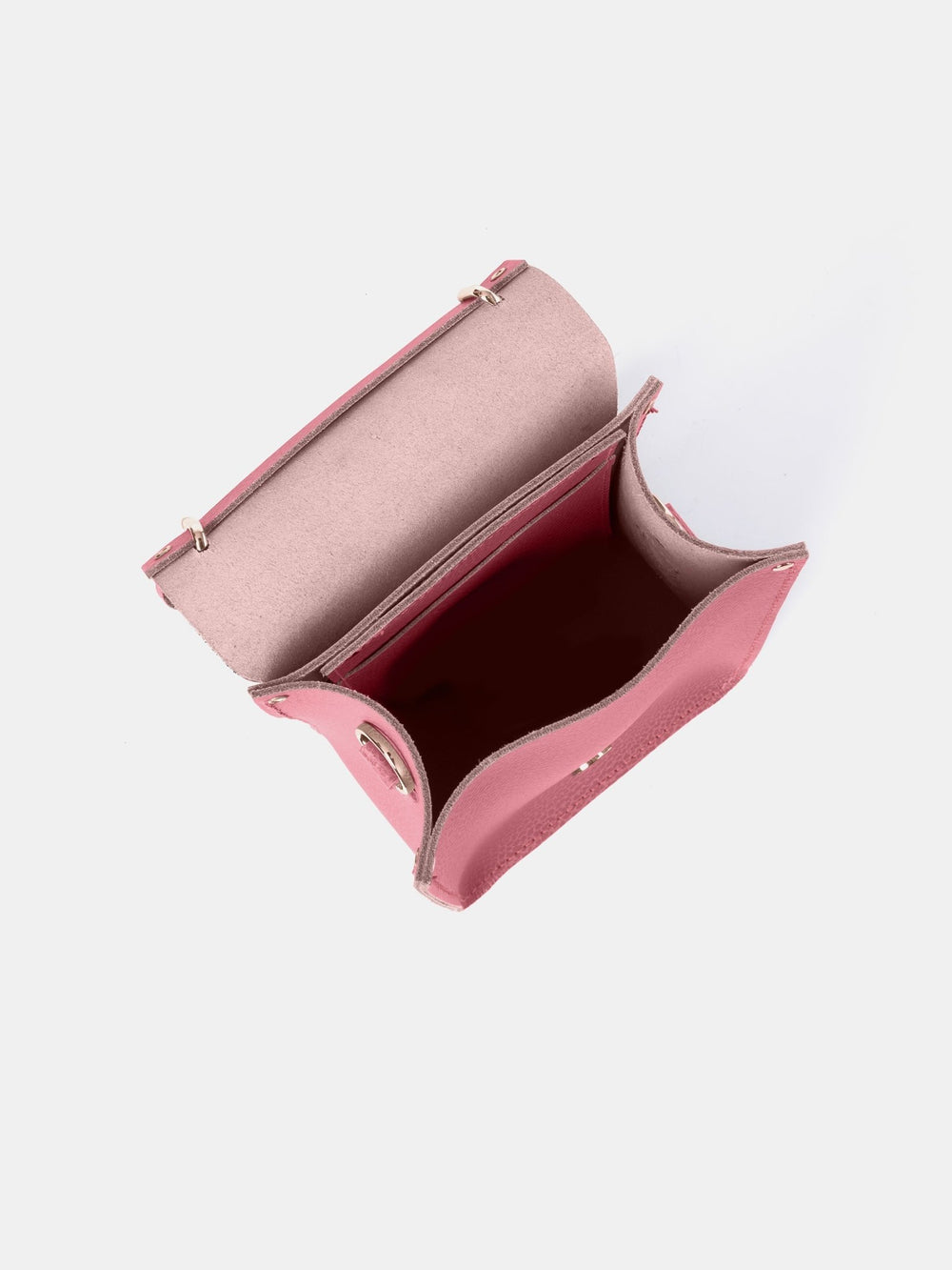 The Binocular Bag - Rose Matte Celtic Grain - The Cambridge Satchel Company EU Store