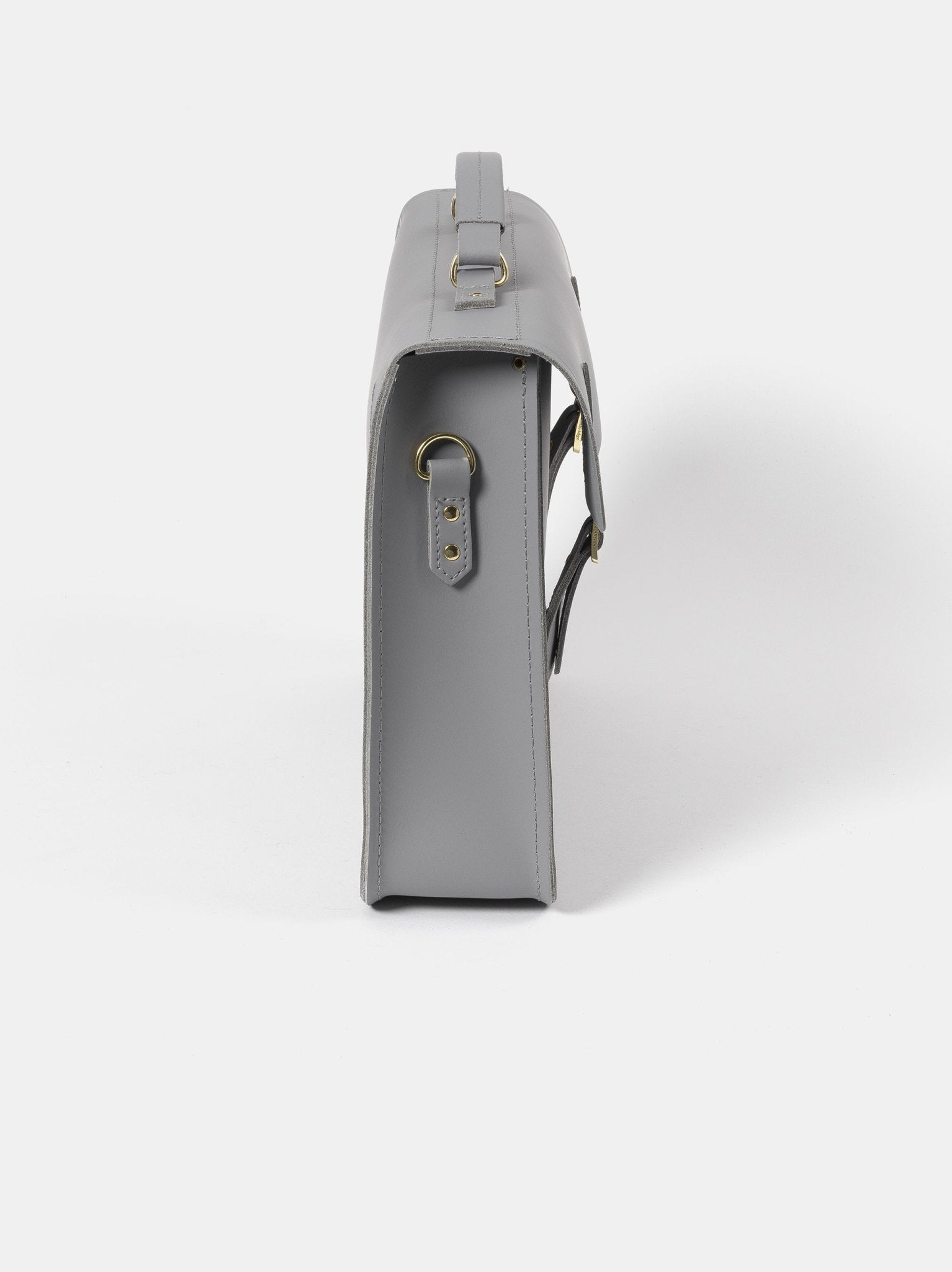 The Briefcase - Slate Grey Matte - The Cambridge Satchel Company EU Store