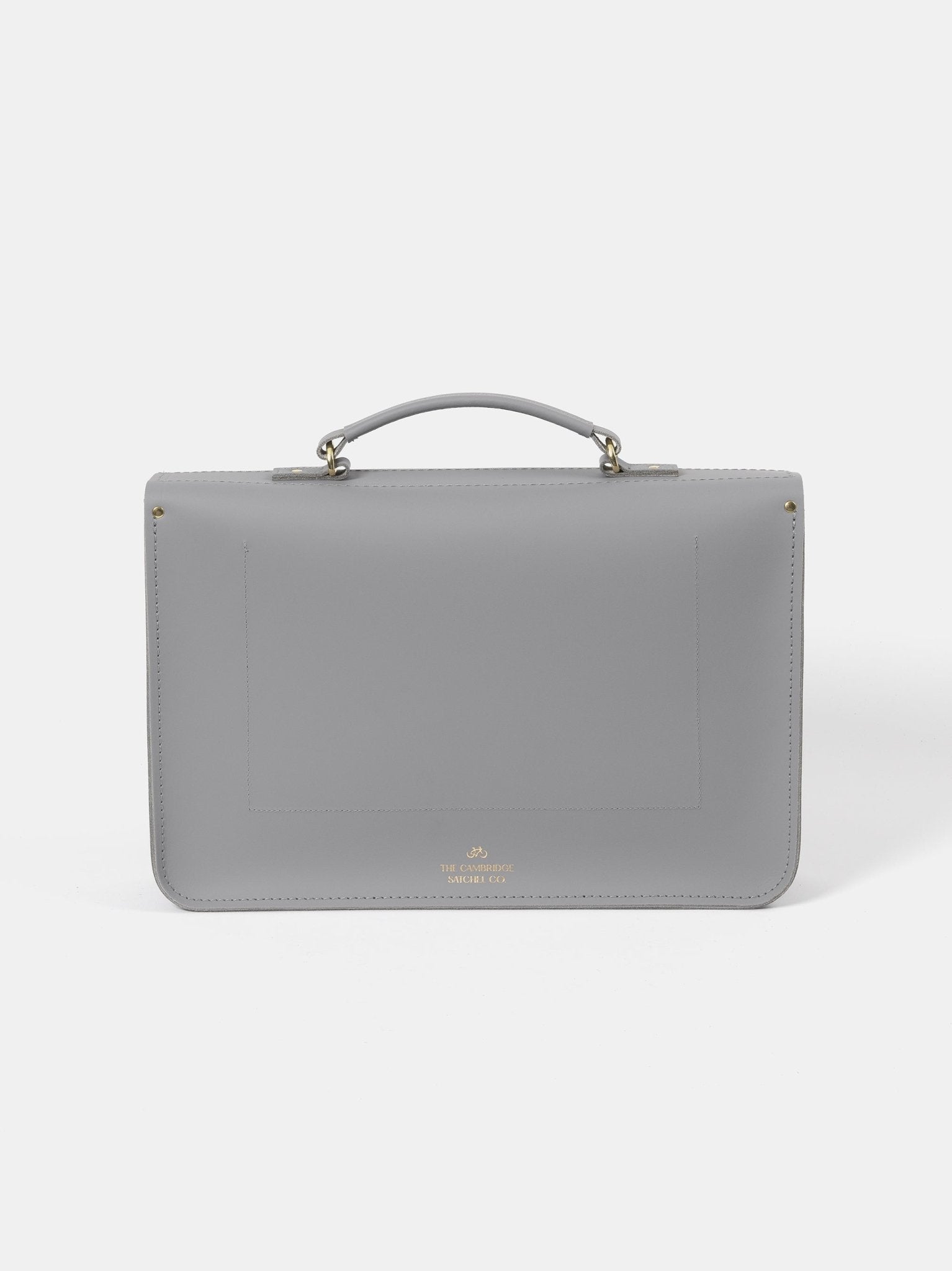 The Briefcase - Slate Grey Matte - The Cambridge Satchel Company EU Store