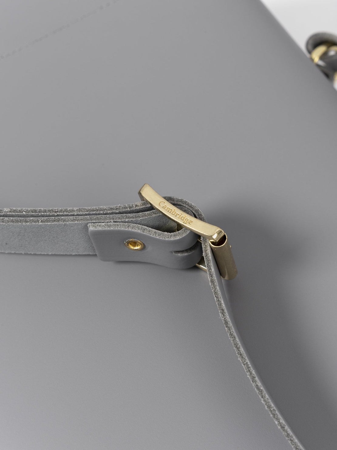 The Briefcase - Slate Grey Matte - The Cambridge Satchel Company EU Store