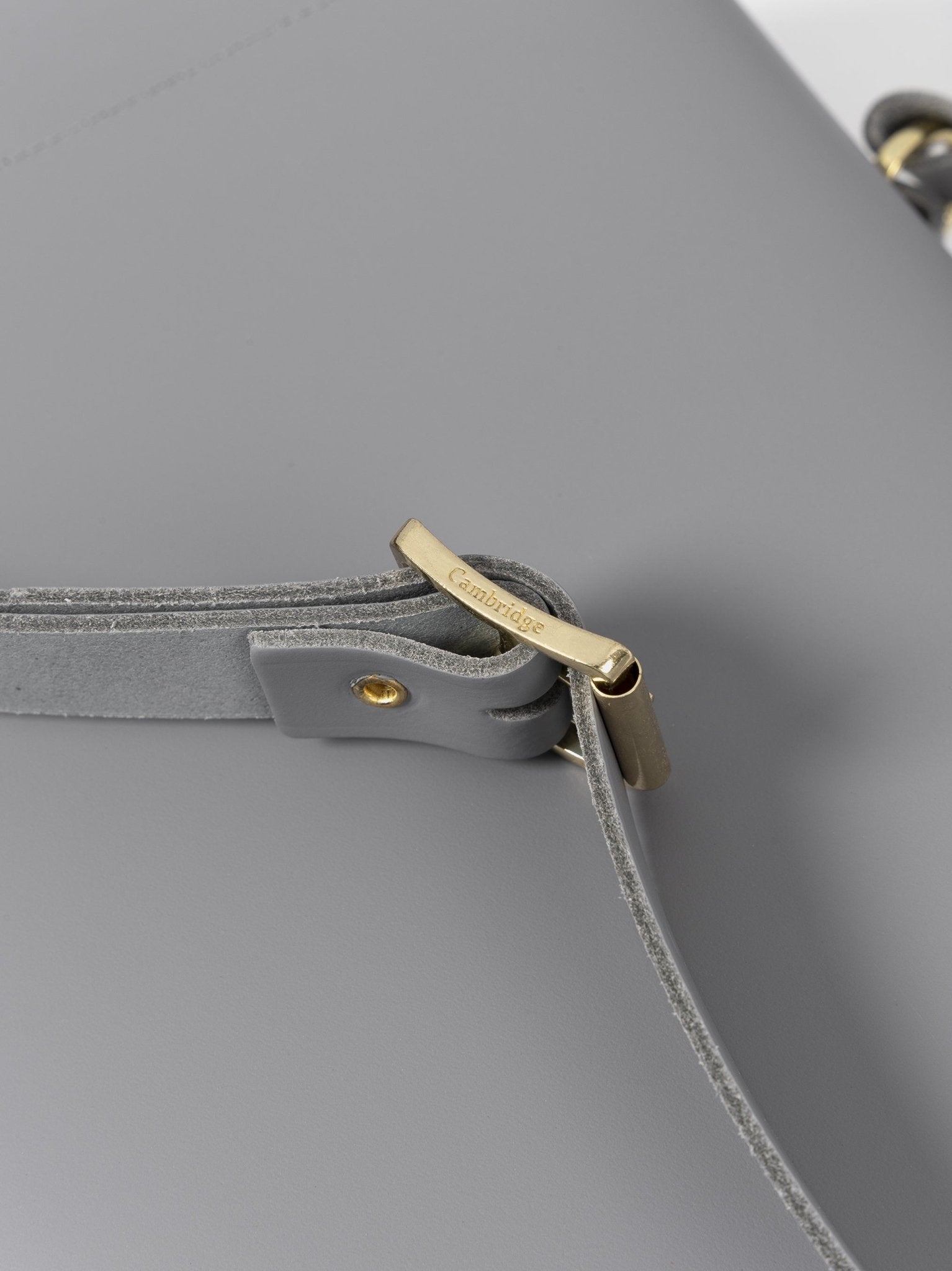 The Briefcase - Slate Grey Matte - The Cambridge Satchel Company EU Store