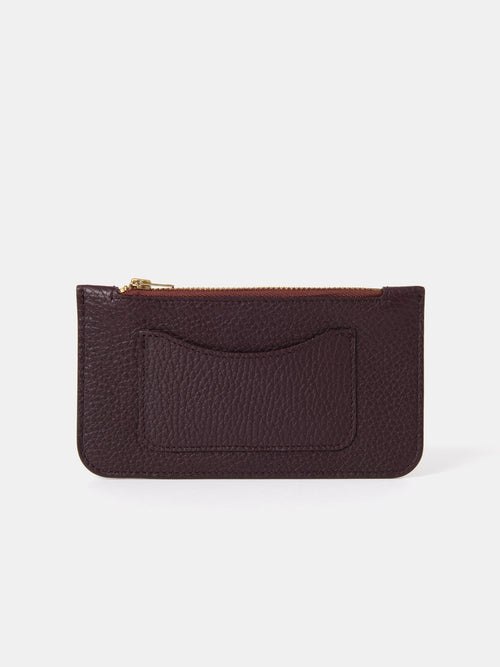The Coin Purse - Bordeaux calf Grain - The Cambridge Satchel Company EU Store