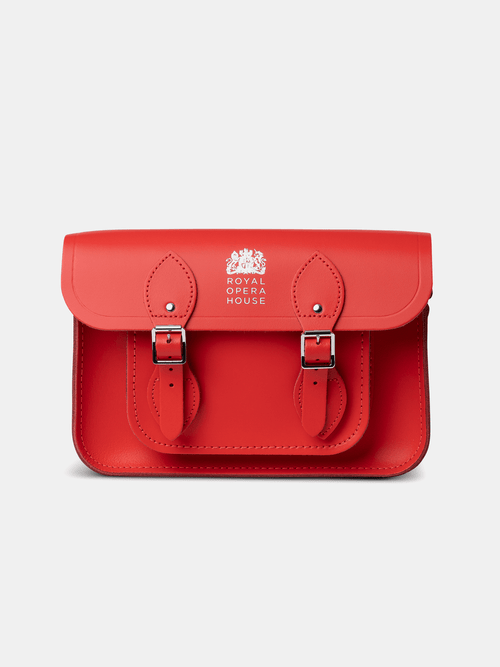 The Royal Opera House 11 Inch Satchel - ROH Red - The Cambridge Satchel Company EU Store