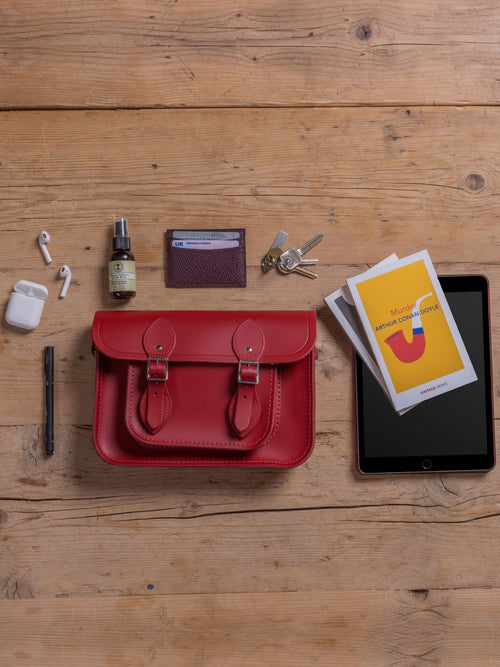 The Royal Opera House 11 Inch Satchel - ROH Red - The Cambridge Satchel Company EU Store