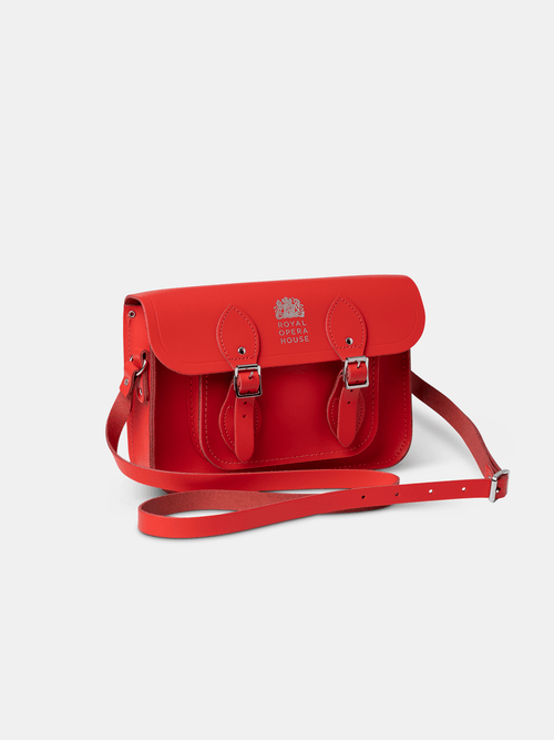 The Royal Opera House 11 Inch Satchel - ROH Red - The Cambridge Satchel Company EU Store