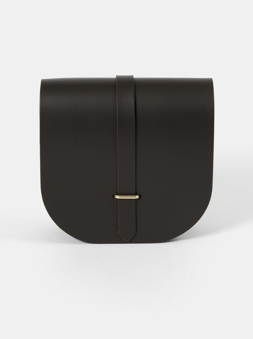 The Saddle Bag - Dark Brown - The Cambridge Satchel Company EU Store