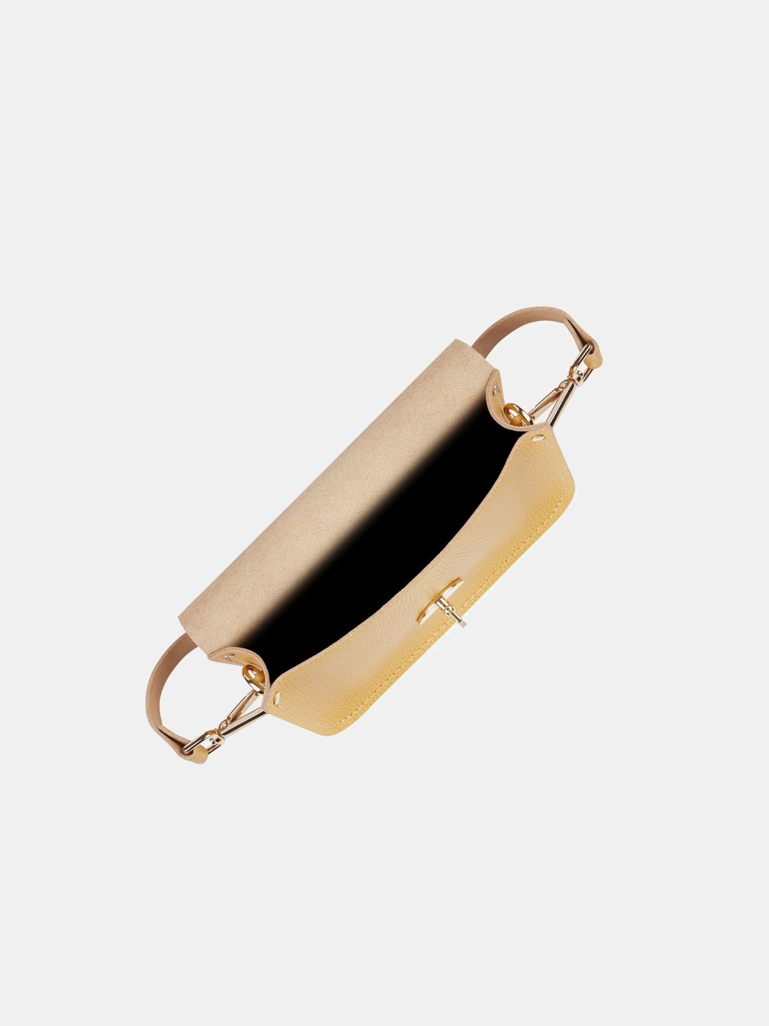 The Small Cloud Bag - Matte Indian Yellow Grain - The Cambridge Satchel Company EU Store