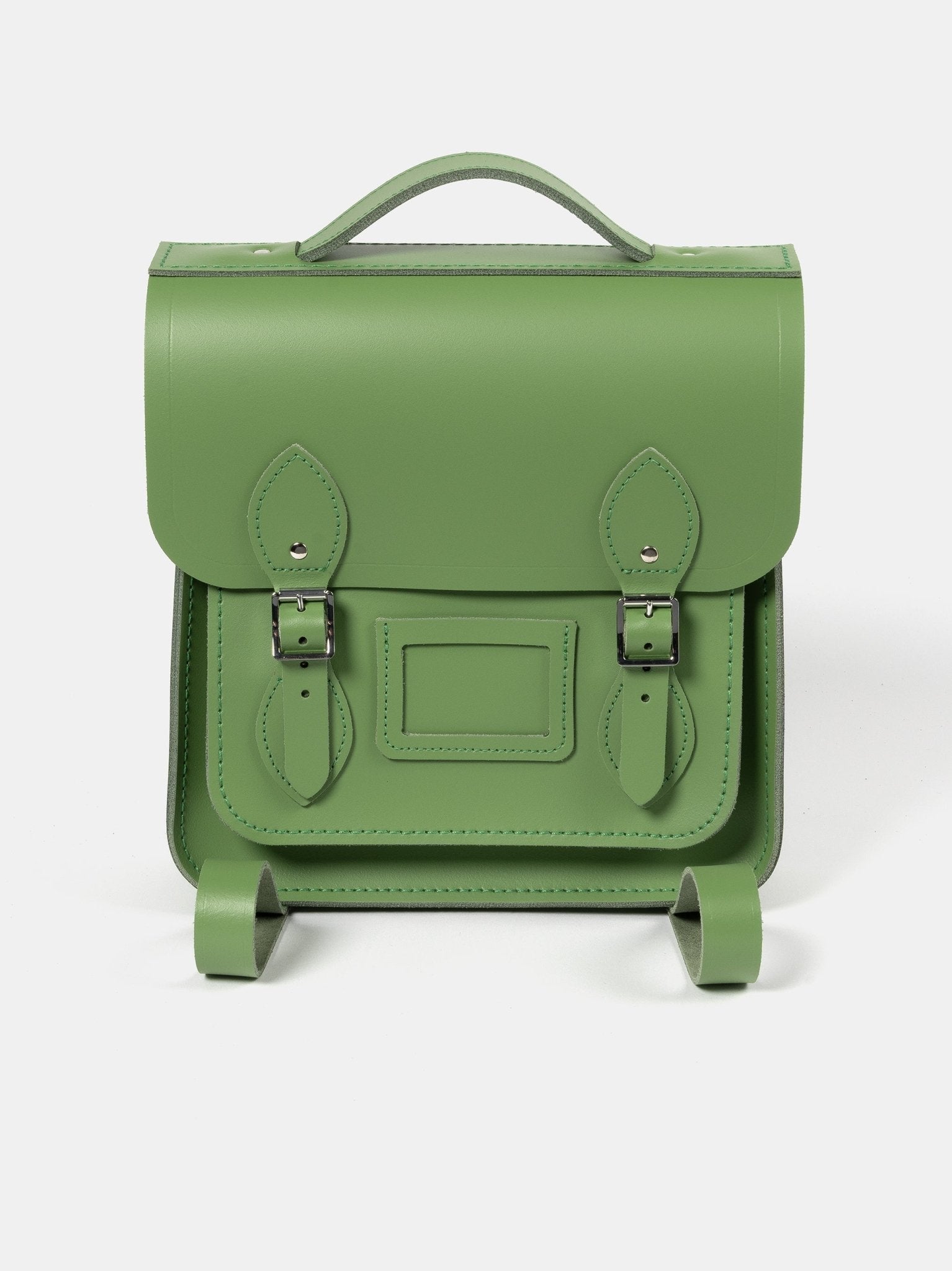 The Small Portrait Backpack - Heather Green - The Cambridge Satchel Company EU Store