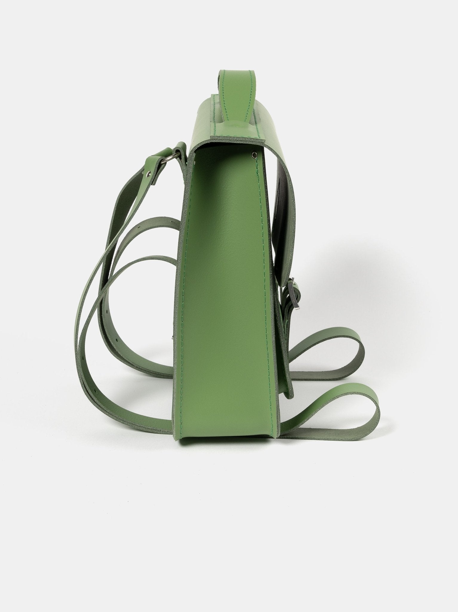 The Small Portrait Backpack - Heather Green - The Cambridge Satchel Company EU Store