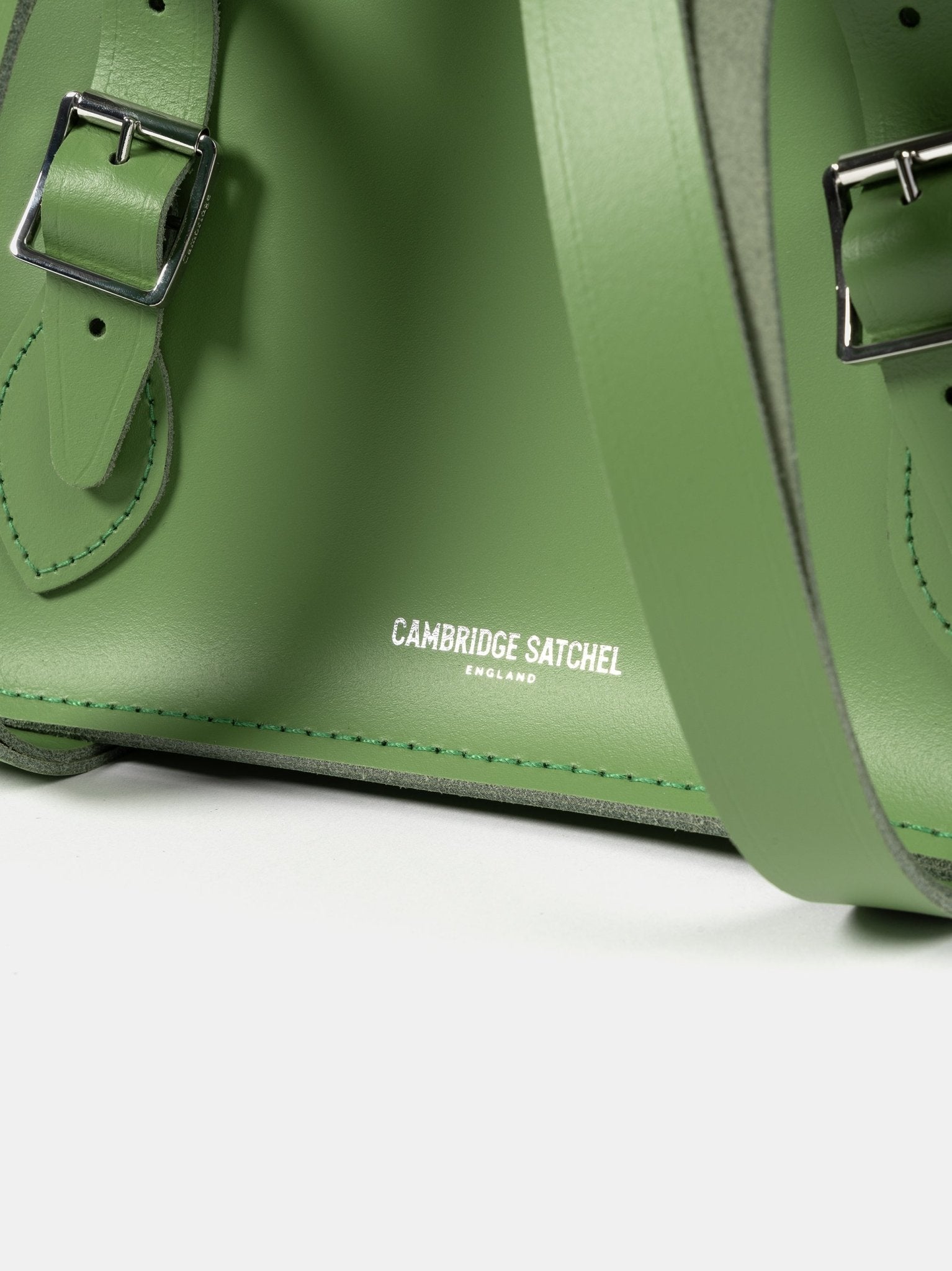 The Small Portrait Backpack - Heather Green - The Cambridge Satchel Company EU Store