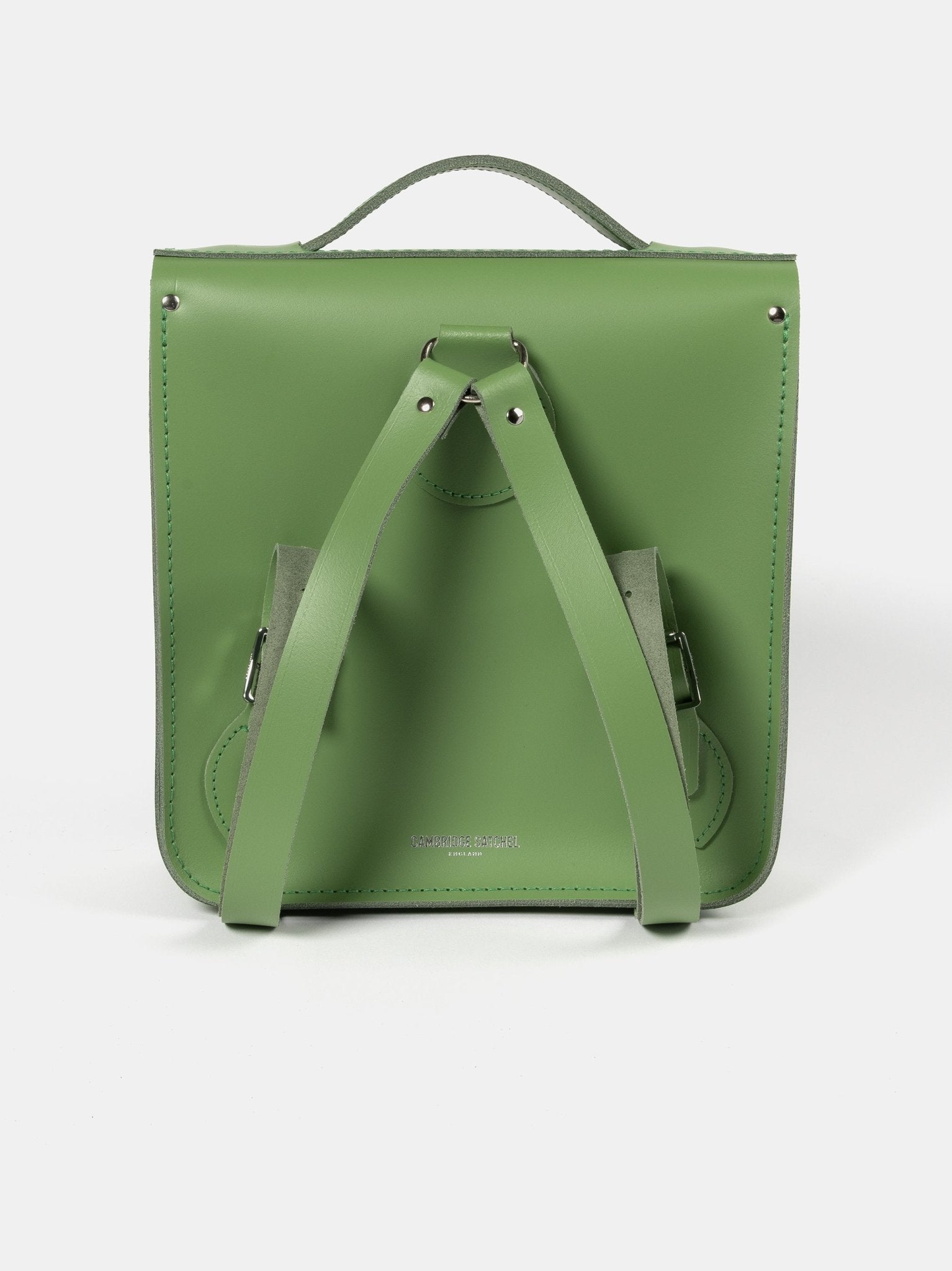 The Small Portrait Backpack - Heather Green - The Cambridge Satchel Company EU Store